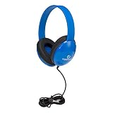 Heavy-Duty Kids' Headphone W/Tangle-Free Fabric Cord (Pack of 10)