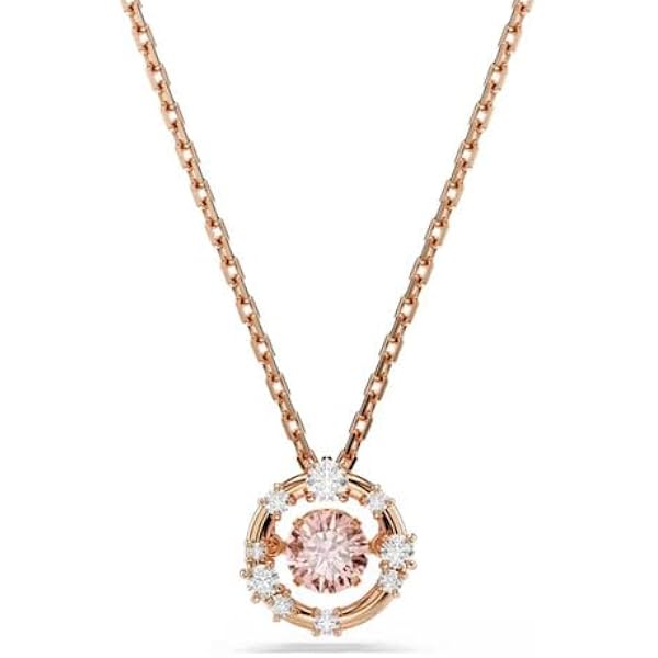 Amazon.com: SWAROVSKI Eternal Flower Necklace Light Multi One Size