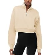 half zip sweatshirt women's