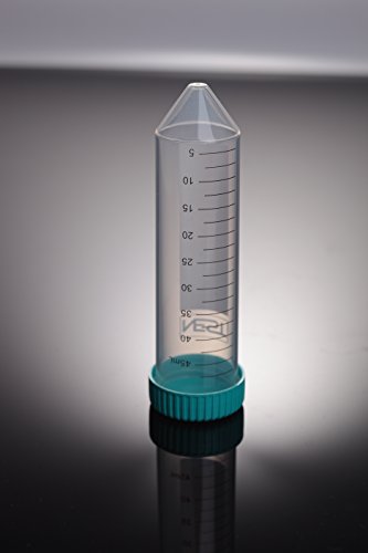 Nest Scientific 602052 Polypropylene/Polyethylene Centrifuge Tube, Bulk, Standard, Sterile, 50 mL, 25 per Pack, 500 per Case (Pack of 500)