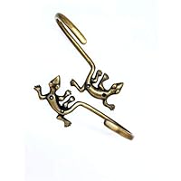 Living Explorers Gecko Brass Hooks - (Set of 2)