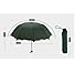 Dome Parasol Sun-rain Umbrella,triple Folding Ruffled Anti-uv Parasol (light blue)