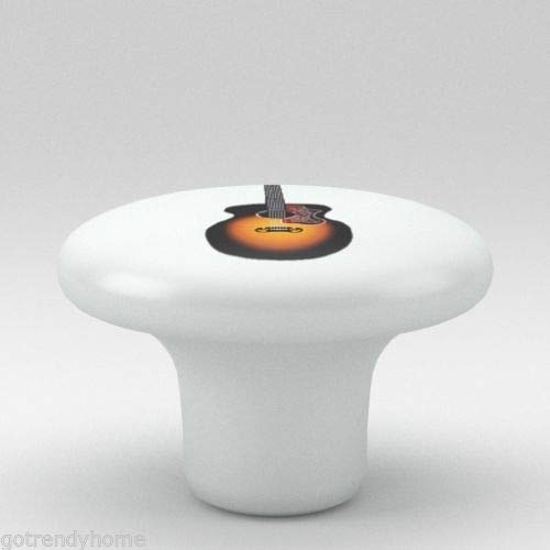 Cabinets Countertops Hardware Classic Guitar Ceramic Knobs