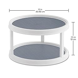 Copco Non-Skid 2 Tier Pantry Cabinet Lazy Susan