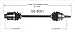 SurTrack SB-8001 CV Axle Shaft