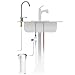 New Wave Enviro 10 Stage Plus Undersink Water Filter System, 800 Gallon Filter Life, Essential All in One Water Filter