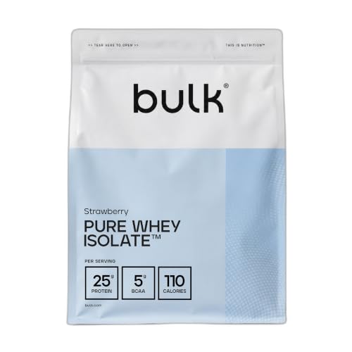 Bulk Pure Whey Isolate, Fraise, 4kg