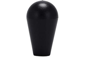 Atomic Market US Style Bat Top Replaces Arcade1up Sanwa & Zippy Japanese Ball Top Arcade Joystick Tops (Black)