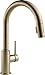 Delta Faucet Trinsic Single-Handle Kitchen Sink Faucet with Pull Down Sprayer and Magnetic Docking Spray Head, Champagne Bronze 9159-CZ-DST primary