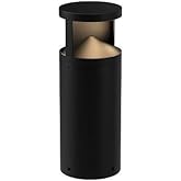 Kuzco Lighting EB83317-BK-UNV Dover Outdoor LED Bollard Path Light, Black