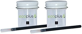 Touch Up Paint Ecoplus+ Color & Clear-coat Chip Scratch Repair Kit - Jaguar XJ 2044 Botanical Green Metallic