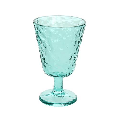 Tognana Elsa Pack of 6 Goblets 270cc Glass Teal