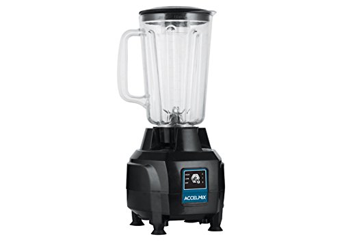 Winco XLB-44, AccelMixâ„¢ 44 oz Bar Blender, Electric Commercial Kitchen Blender, ETL, BPA Free