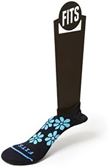 FITS Women's Light Runner – No Show: Black/Scub, L