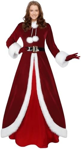 ladies red santa dress Girls Dress Santa Christmas Bonnie Jean Glitter Sequined Holiday Reg: $70-Siz 16