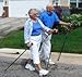 Exerstrider by Tom Rutlin OS-2 Adjustable Total Body Walking Poles. The Original Nordic Fitness optimizing Walking Poles ((Green)