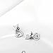Cat Earrings Sterling Silver Rose Gold Mini Pet Cats Stud Earrings Jewelry Studs Gifts for Women
