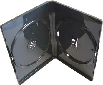 Vision Media 20 X Amaray Double Black - DVD/Blu Ray/CD Case