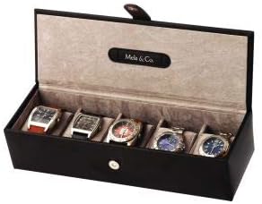 Mele and CoBlack Men's Five Watch Box