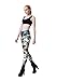 Raylarnia Women's Funky Digital Print Design Graphic Stretch Footless Fashion Leggings