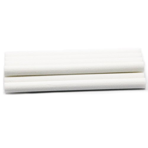 10PCS Humidifiers Filters Sponges Filter - Azmall 8mm114mm Spare Cotton Swab Wick Sticks Can Be Cut for USB Air Humidifier Aromatherapy Essential Oil Diffuser