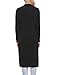 Locryz Women Loose Long Maxi Flowy Cardigan With Slits Plus Size (XXL,Black)