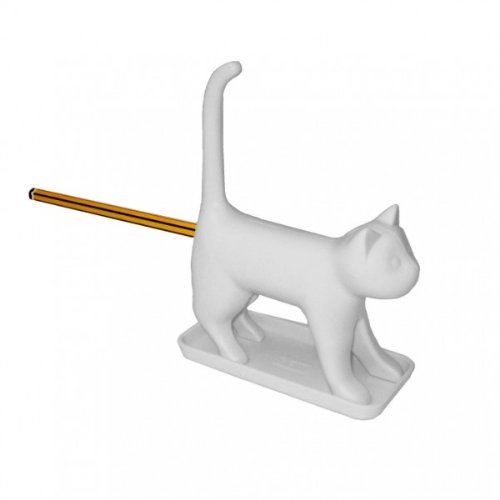 CAT White Pencil Sharpener
