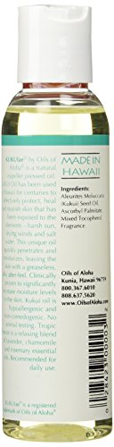 Hawaii Kukui Nut Oil with Tropic Breeze Fragrance 4 oz
