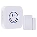 Wireless Door Open Chime, door sensor chime,Door Window Security Alarm-Operating,Range - 650FT/52 Chime Tunes/LED Indicators,1 Magnetic Door Chime Sensor(Battery included)& 1 Plug in Receiver