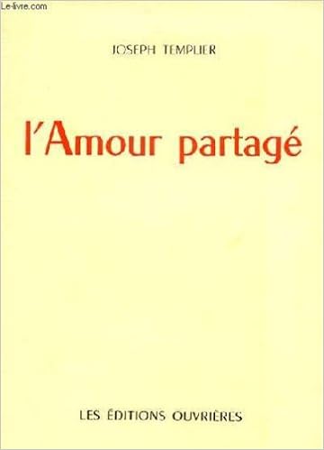 L Amour Partage Amazon Co Uk Joseph Templier Books