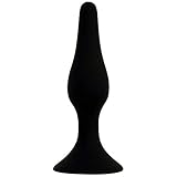 AKiss Rooster Alpha Advanced Silicone Butt Plug, Black