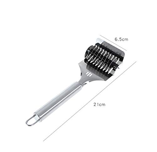 image for SITELLY Noodle Cutter,Household Stainless Steel Pressing Pasta Machine