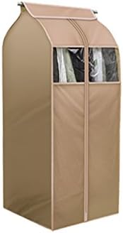 Tsing 1 Pack Garment Cover 420D Nylon Oxford Fabric Storage Bag-Beige-20''W23''D43''H