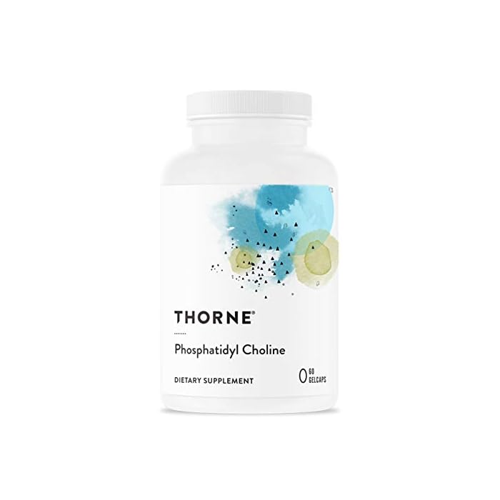Thorne Phosphatidyl Choline - Phospholipid Complex for Cell Membrane Support - 60 Gelcaps