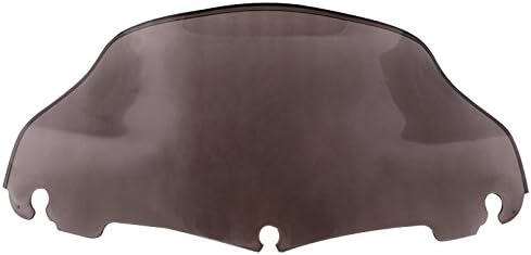 Smoke 9" Wave Windshield Windscreen For Harley Electra Street Glide Touring 2014-2017