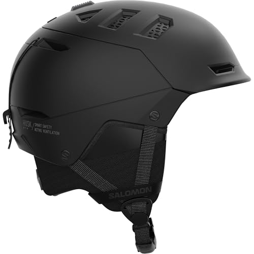 Salomon HUSK PRO MIPS Helmet, Womens Ski and Snowboard Helmet for Trail Running, Mountain Safety, Outdoor Sports, Black, S