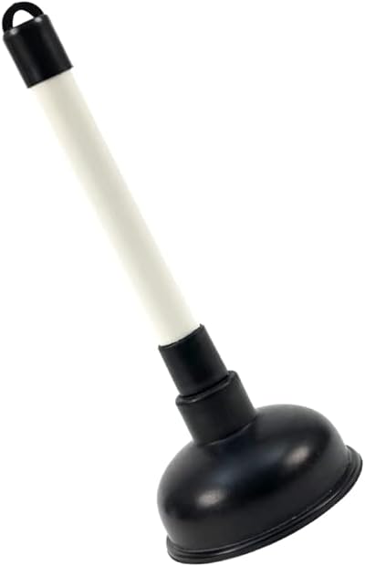 SOHAL Toilet Plunger Kitchen Sink Unblocker 4 inch Cup 9 inch Handle Drain