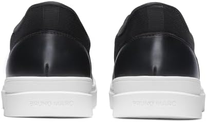 Sneakers Casual Slip-On Uomo Sneakers alla Moda Hands-Free Scarpe Passeggio Casual in Mesh Traspirante Comode, Leggere e Antiscivolo,Size 39,Nero,BMUMFN2521