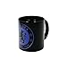 Chelsea FC Heat Changing Mug - Black Mug - Mug Changes When HOT Liquid is Added - Perfect for Any Chelsea FC Fan - Comes in A Gift Box - Holds 11 Ounces
