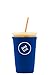 Sok It Java Sok Iced Coffee & Cold Soda Insulated Neoprene Cup Sleeve (Dark Blue, Medium: 22-28oz)