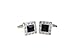 Fashion2Beauty Super Shiny Swarovski Quality Crystal Cufflinks Elegant Style Business Party Used