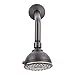 LDR 520 2412ORB 8 Inch Stainless Steel Shower Arm with Flange Oil Rubbed Bronze Finish