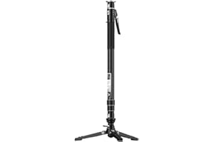 YC ONION Pineta Carbon Fiber Camera Monopod, Professional Camera Monopod, Camera Tripod with FEISO Release System,Stands Adapted for Mobile Phones，Stands adapted for Table Computers