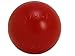 Jolly Pets Push-n-Play Ball Dog Toy, 10 Inches/Large, Red (310 RD)