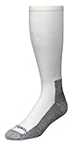 Wells Lamont Men's Over the Calf Socks, White, Shoe Sizes 10 to 12 1/2, 2 Pair Pack (9335LN)