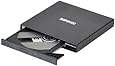 Duronic USB External Slim CD-ROM Drive x24 (Black)