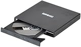 Duronic USB External Slim CD-ROM Drive x24 (Black)
