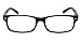 Outray Men Or Women 4 Pack Spring Hinges Frame Rectangular Reading Glasses 1.50