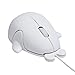 Perman 1200 DPI USB Wired Optical Gaming Game Mice Mouse for Computer PC Laptop Gamer White