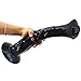 FAAK Big Size Artificial Horse Dildo Soft Flexible Thick Long Adult Sex Toy (Black)